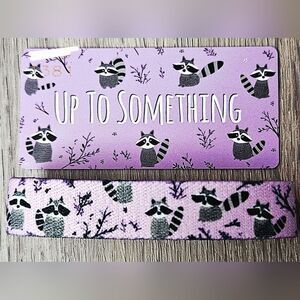 ZOX "UP TO SOMETHING" #1381 TRASH PANDA Unredeemed GOLDIE Collectible WRISTBAND